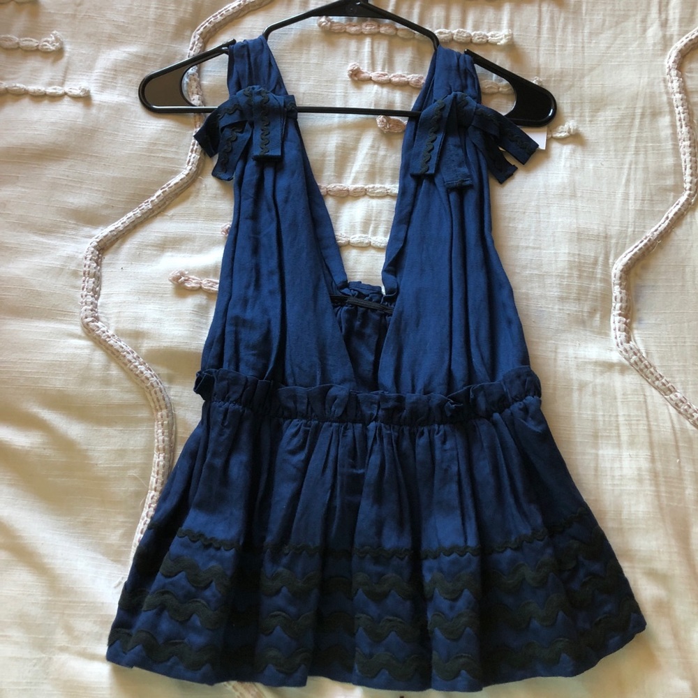 Anthropologie low cut top